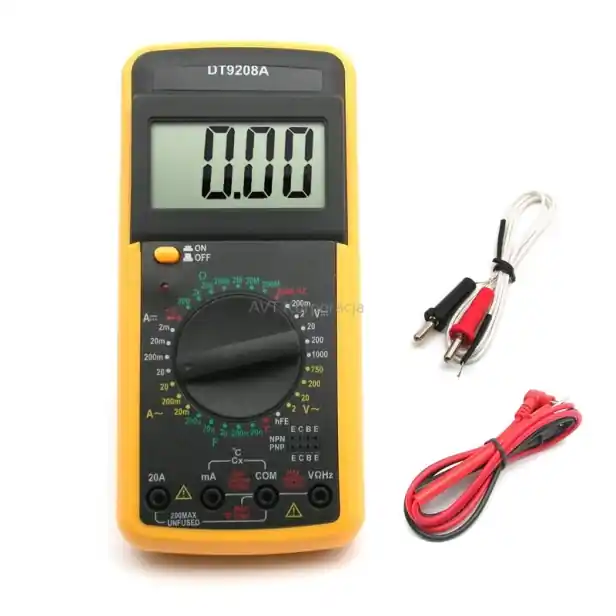 Zbývá pár kusů - Multimetr DT9208A s LCD displayem