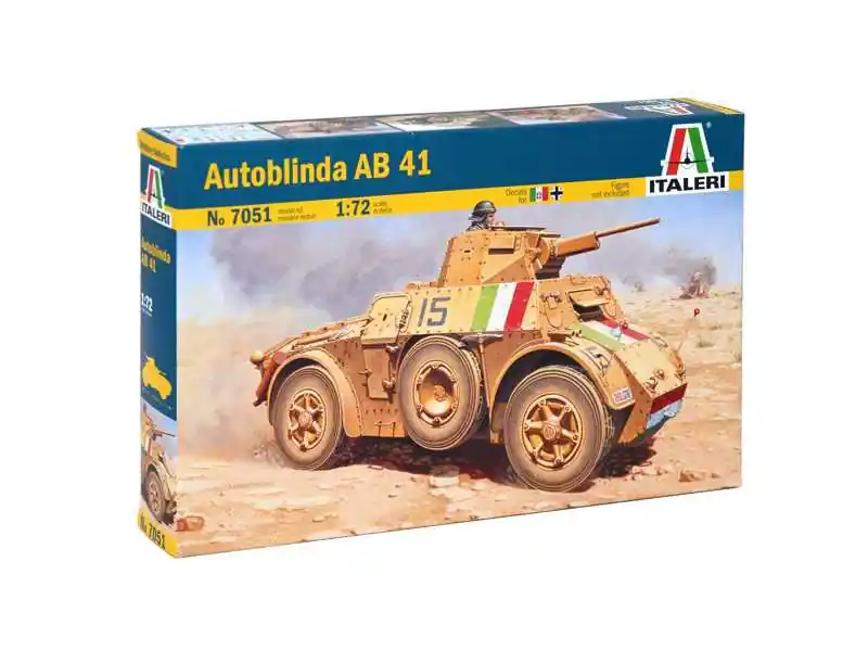 Poslední dny - Italeri Autoblinda AB41 (1 72)