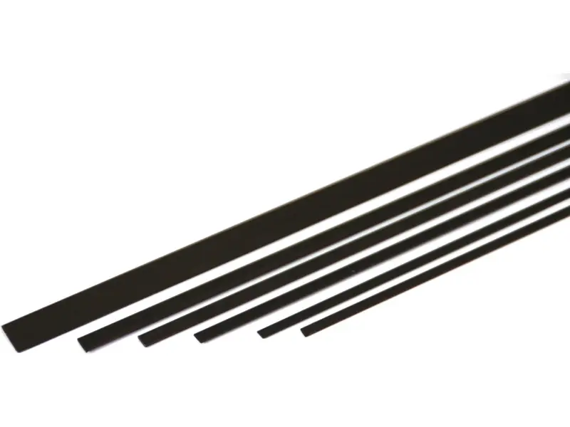 Oblíbený produkt - Uhlíková pásnice 0.6x3.0mm (1m)