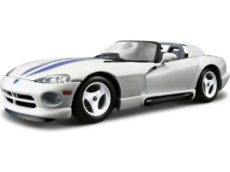 Bburago Dodge Viper RT/10 1 24 bílá - Připraveno k odeslání