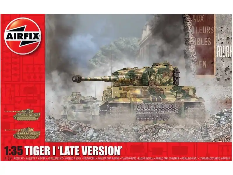 Skladem - Airfix Tiger-1 Late Version (1 35)