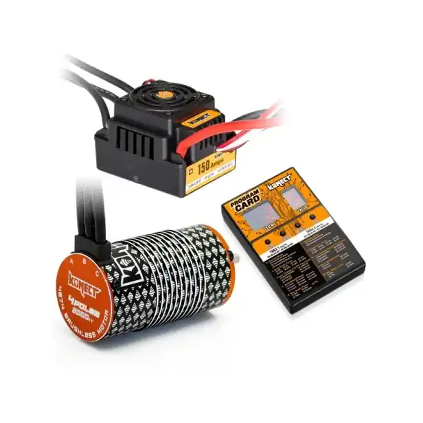 Cena od výrobce | COMBO BRUSHLESS 150Amp WP s 4P 4274SL 2000Kv motorem + programovací karta