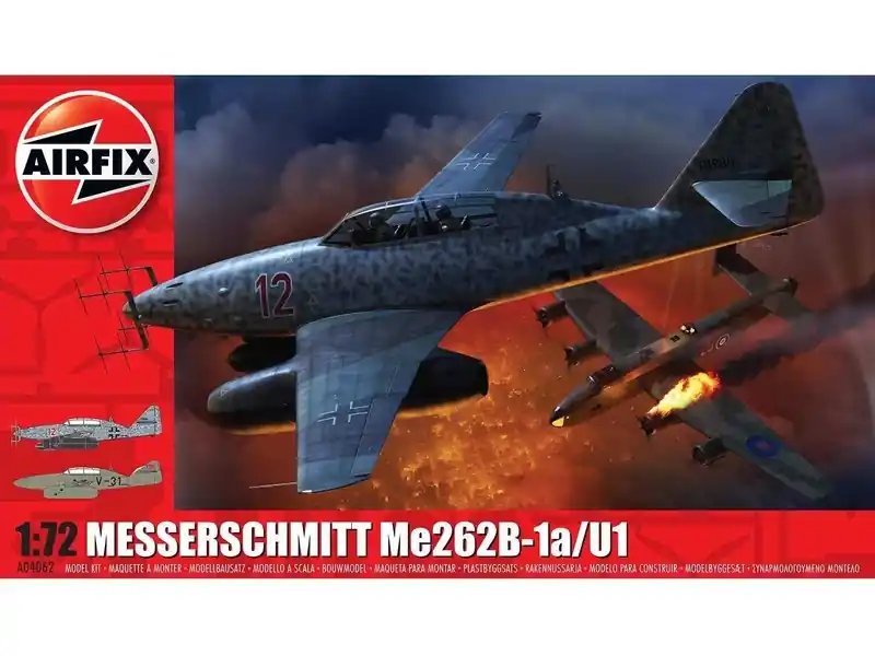 Outlet | Airfix Messerschmitt Me262B-1a (1 72)