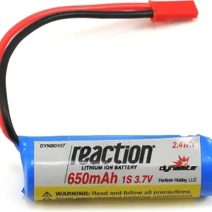 Cenový hit - Baterie LiIon 3.7V 650mAh 1S JST React