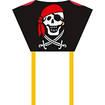 Létající drak Sleddy Jolly Roger | Expresní doručení