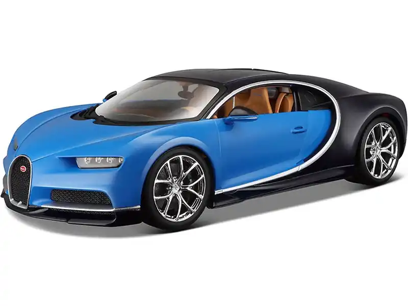 Poslední dny akce | Bburago Plus Bugatti Chiron 1 18 modrá