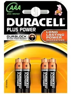 Baterie Duracell Plus Power AAA 4ks | Akční nabídka