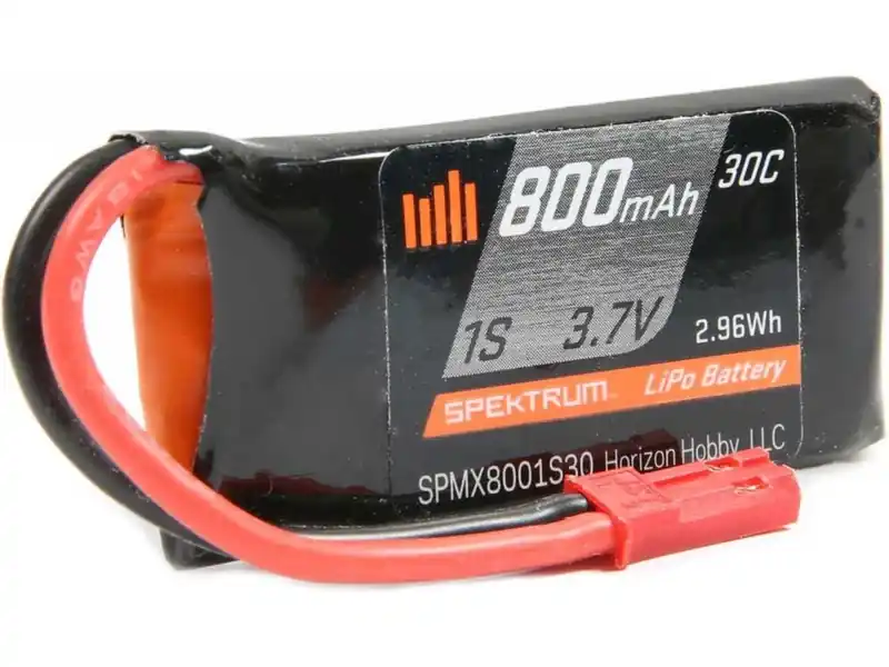 Spektrum LiPo 3.7V 800mAh 30C JST - Sleva navíc