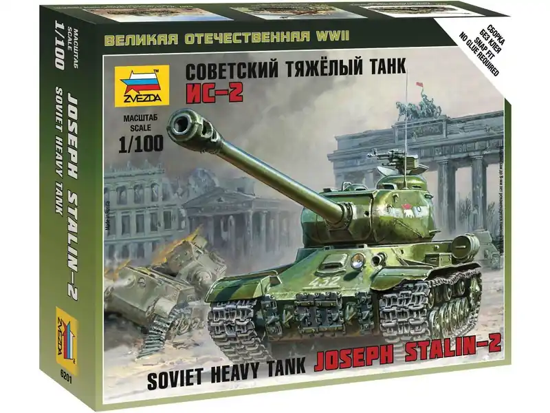 Objednejte nyní | Zvezda Snap Kit - IS-2 (1 100)