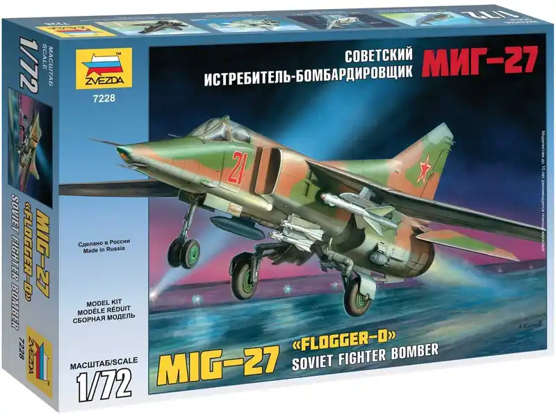 Zvezda MIG-27 reedice (1 72) - Výprodej
