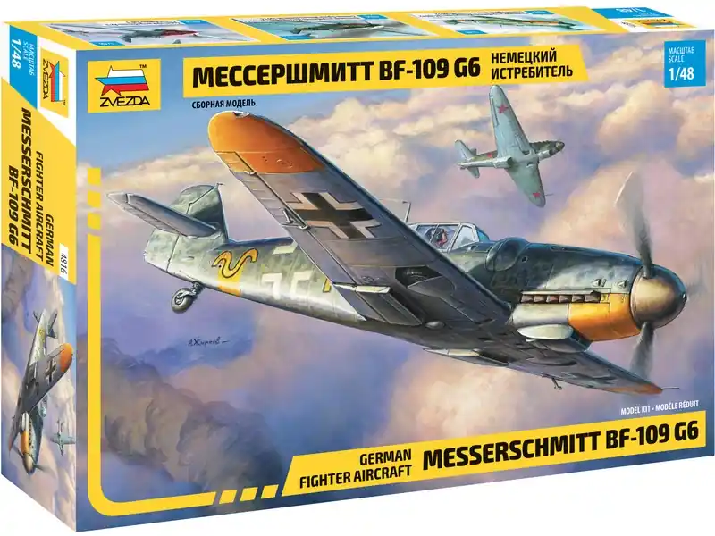 Výprodej | Zvezda Messerschmitt Bf-109 G6 (1 48)