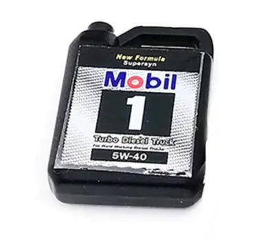 Outlet - Kovový kanystr Mobil, černý
