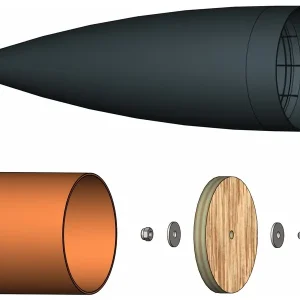 Prémiová kvalita - Klima Špice kompletní 75mm černá