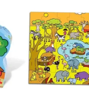 Žádaný produkt | Vilac Dřevěné puzzle Savana