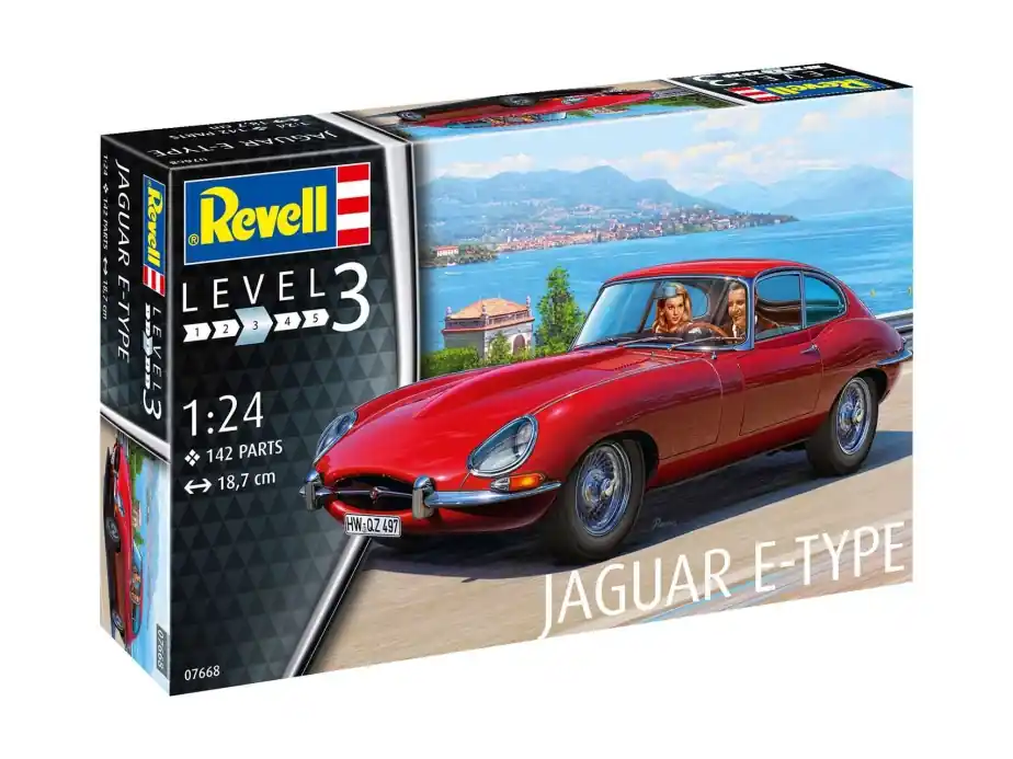 Oblíbený u zákazníků | Revell Jaguar E-Type (Coupé) (1 24)