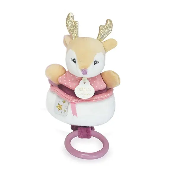 Doprodej | Doudou Plyšová hudební hračka 20 cm srnka