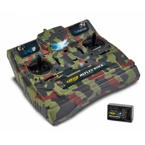 Rychlé dodání | RC souprava Carson FS Reflex Stick II Camouflage