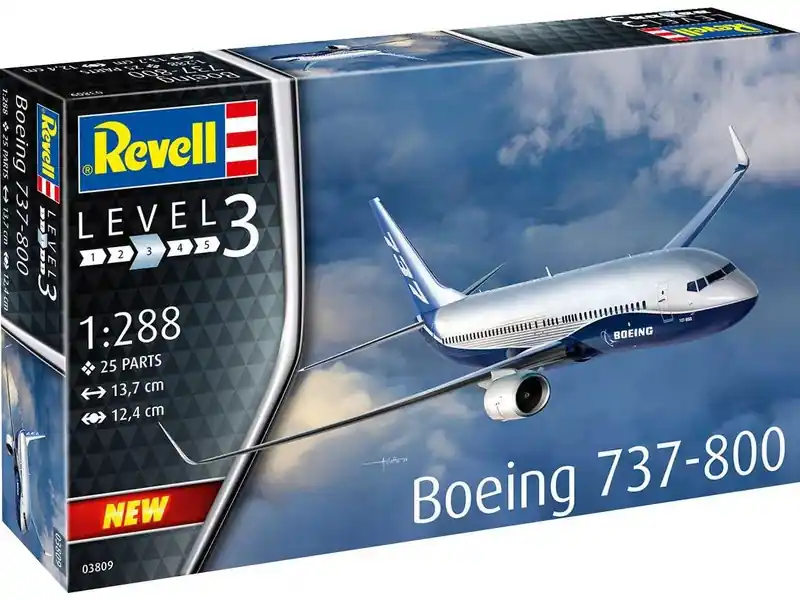 Omezené zásoby - Revell Boeing 737-800 (1 288)