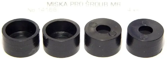 1416 miska pro šroub M6, 4ks - Populární