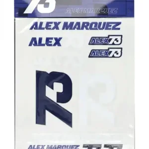 Velké balení samolepek Alex Marquez 73 | Profesionální kvalita