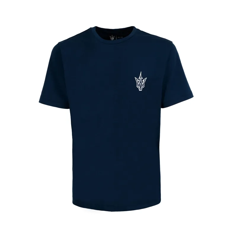 Maserati pánské tričko s malým logem trojzubce - XXL | Top produkt