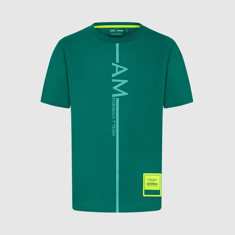 Profesionální kvalita | Aston Martin F1 Team volnočasové tričko Oversize zelené - L