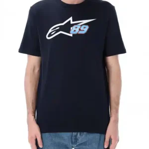 Tričko Jorge Martin - Alpinestars tmavě modré - XL | Speciální nabídka