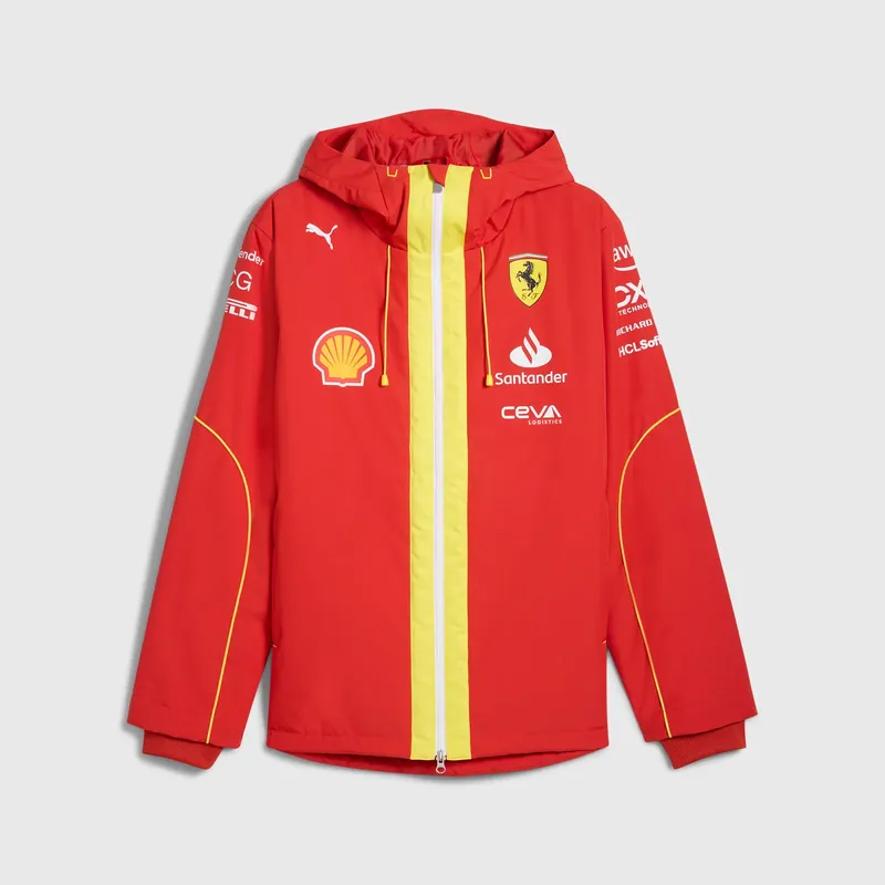 Nízká cena | Týmová bunda PRO Scuderia Ferrari F1 červená