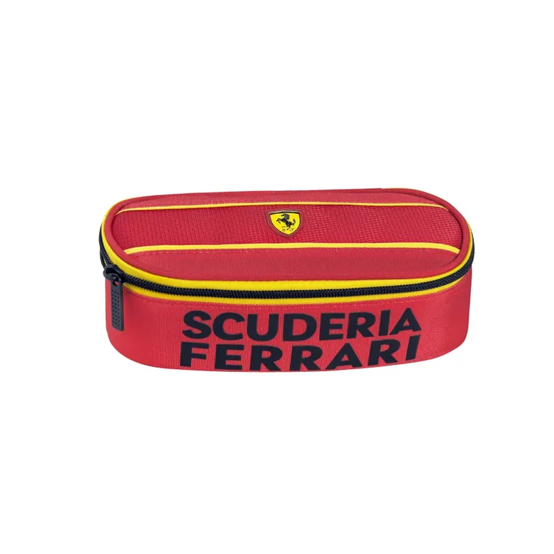 Školní penál Scuderia Ferrari červený s logem | Rychlá expedice
