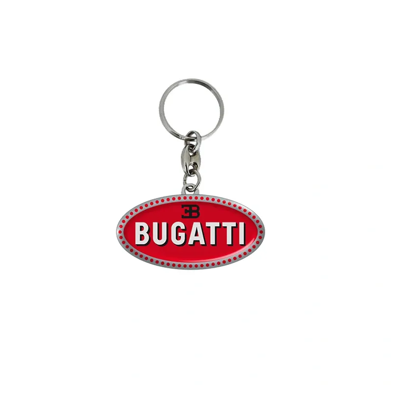 Zbývá jen pár kusů | Bugatti klíčenka znak červená