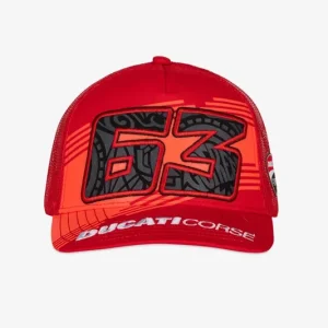 Nově v nabídce | Fanouškovská kšiltovka Ducati Corse - Pecco Bagnaia