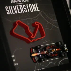 3D obraz PETROL ART - Max Verstappen - Silverstone | Doporučujeme