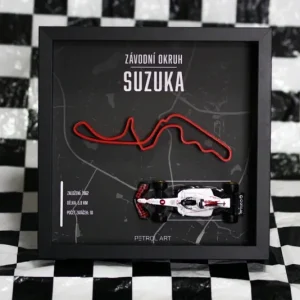 Poslední dny akce | 3D obraz PETROL ART - Max Verstappen - Suzuka