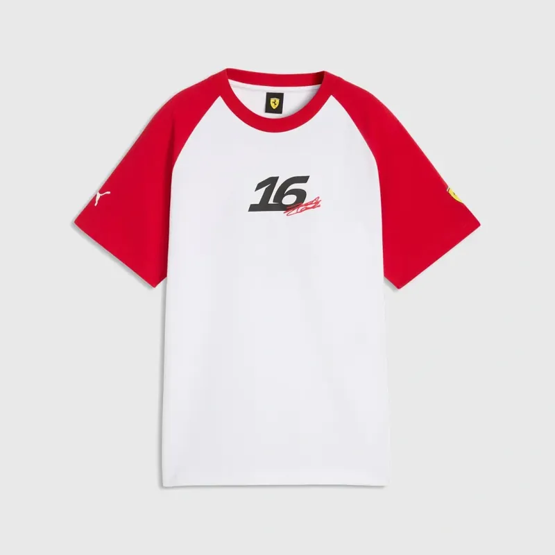 Dětské tričko Charles Leclerc Scuderia Ferrari F1 x Puma - fanouškovská edice - 140 CM | Žádaný produkt