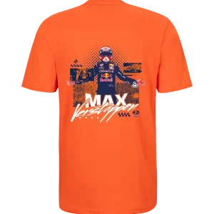 Tričko Oracle Red Bul Racing edice MAX VERSTAPPEN oranžové s logem - XXL | Ušetřete více