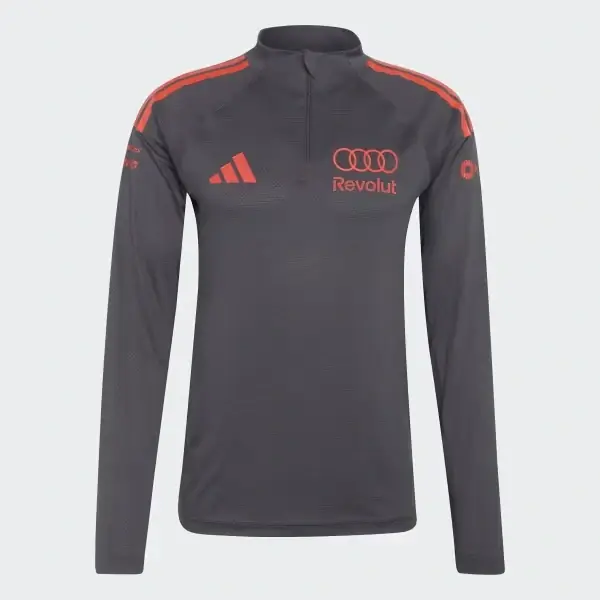 Sportovní mikina Audi Revolut F1 šedá s logy sponzorů x Adidas - týmová edice - XXL | Prodejní hit