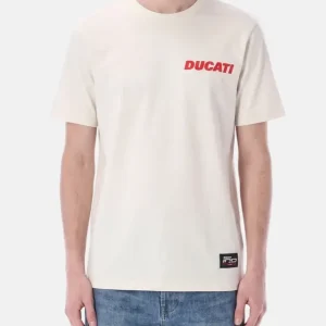 Pánské tričko Ducati Corse bílé - edice 100th years DUCATI - XXL | Snadné objednání