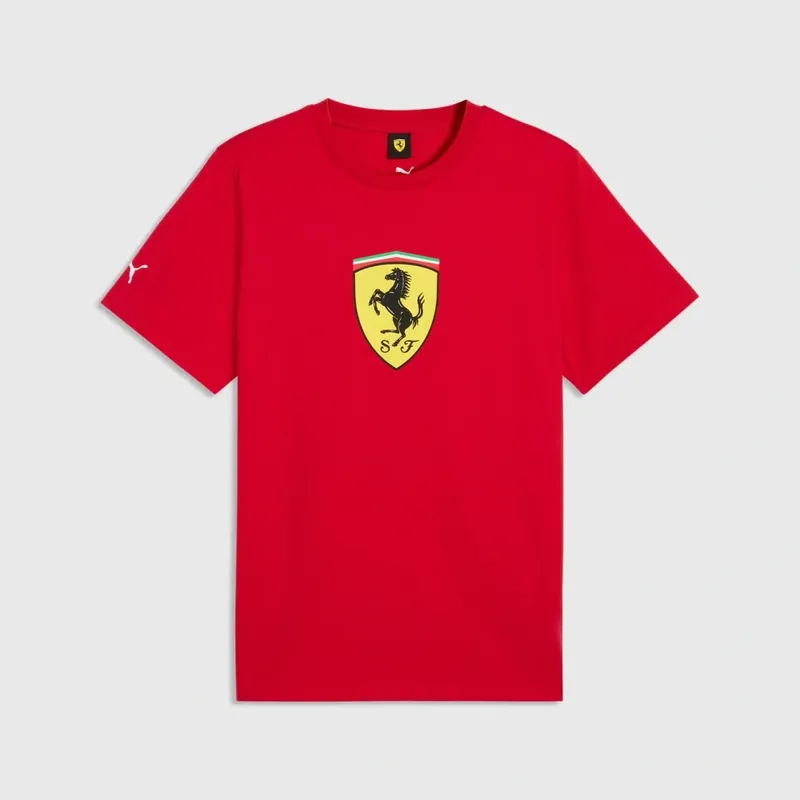 Fanouškovské tričko Scuderia Ferrari F1 s logem červené - XXL - Cenová bomba