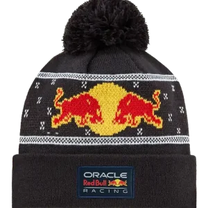 Zimní čepice Red Bull Racing s logem - vánoční edice | Bestseller