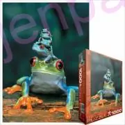 Prémiová kvalita | Puzzle EuroGraphics Žabičky s červenýma očima 1000