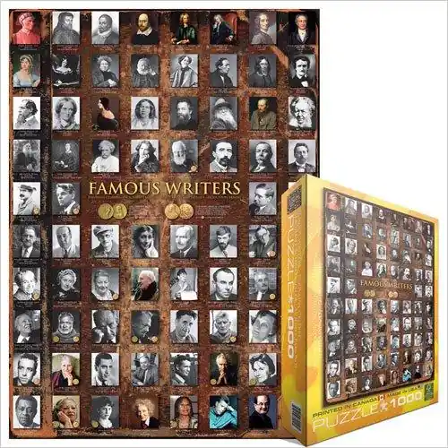 Puzzle EuroGraphics Slavní spisovatelé 1000 | Populární