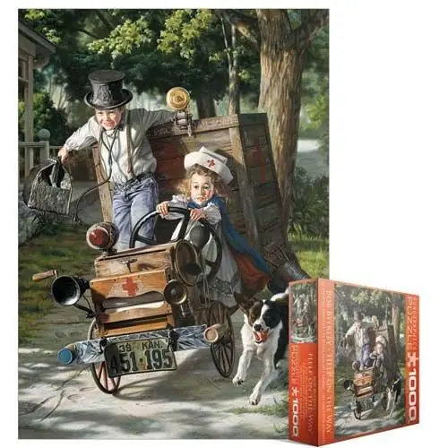 Právě uvedeno na trh | Puzzle EuroGraphics Byerley - Pomoc na cestě 1000