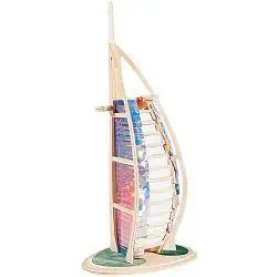 Vrácení zdarma - Dřevěné skládačky 3D puzzle slavné budovy - Burj Al Arab
