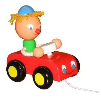 Tahací auto s klukem od firmy Miva Vacov - Rychlé doručení