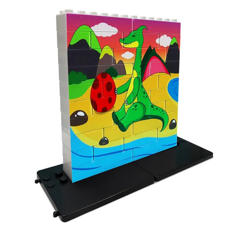 Nenechte si ujít nabídku | Zelený drak - Vertikální puzzle