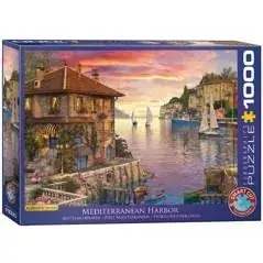 Přístav ve Středozemním moři - Puzzle Eurographics - Rychlé doručení