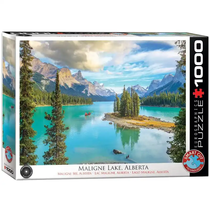 Skvělé hodnocení - Jezero Maligne - Puzzle Eurographics 1000