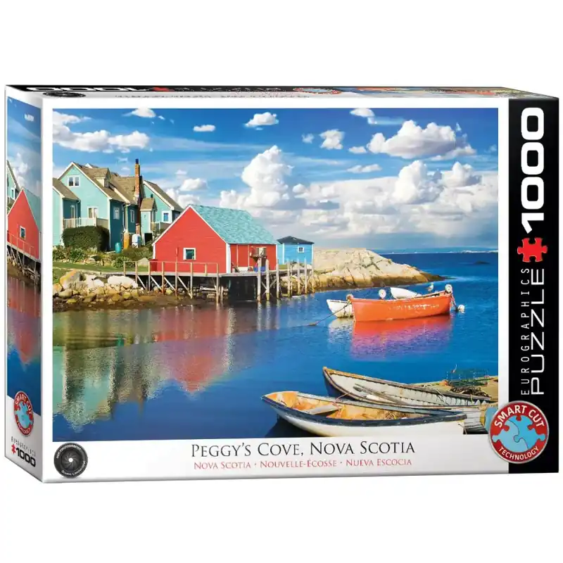 Rybářská vesnička - Puzzle Eurographics 1000 - Přidat do košíku
