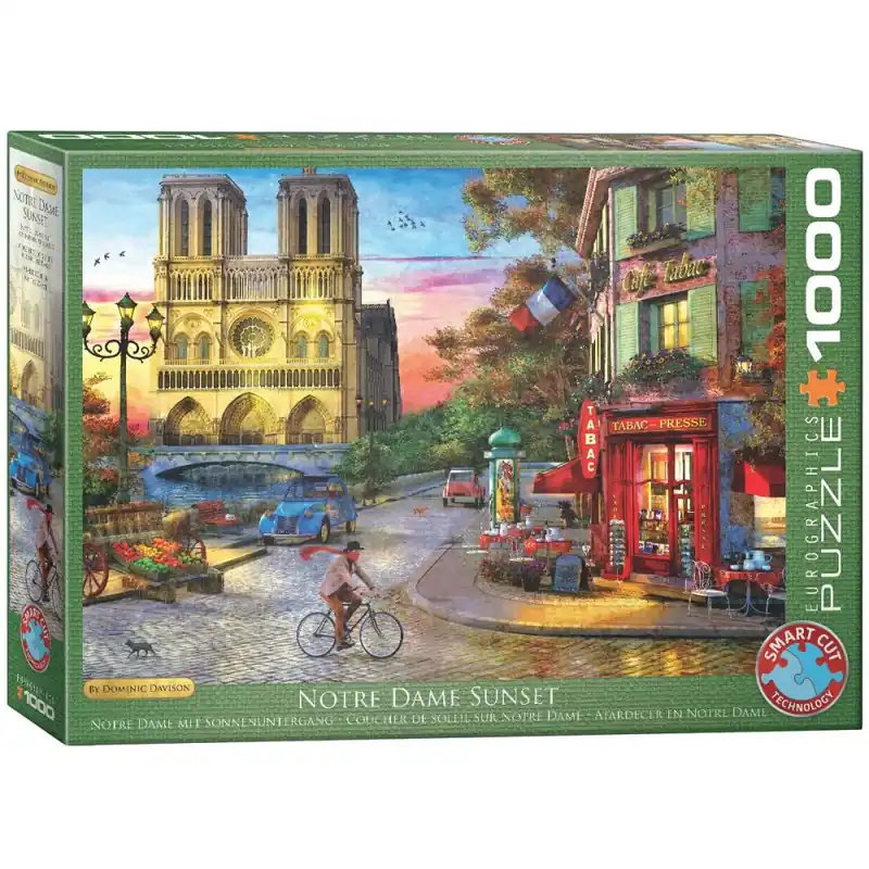 Novinka v sortimentu - Notredam - Puzzle Eurographics 1000