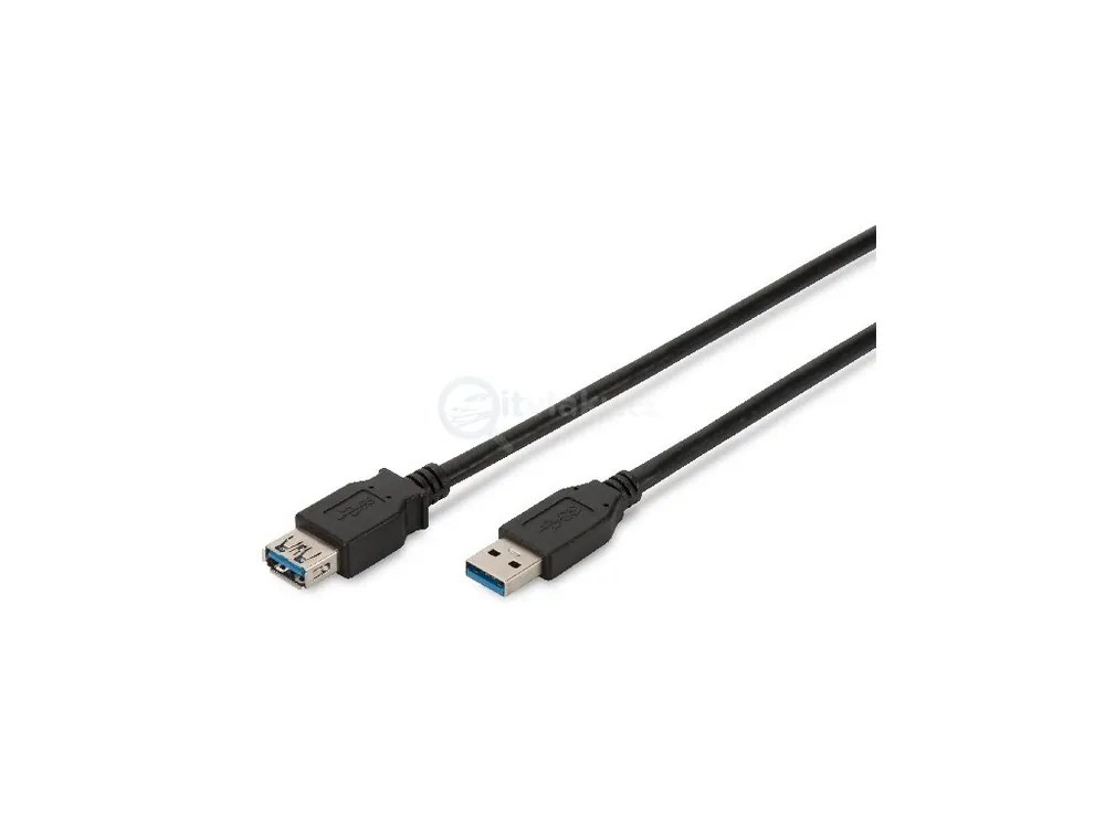 Snadné objednání - Kabel 1,8 m USB 3.0 prodlužovací, A-A, černý / DIGITUS